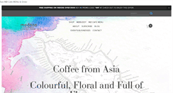 Desktop Screenshot of medanocoffee.com